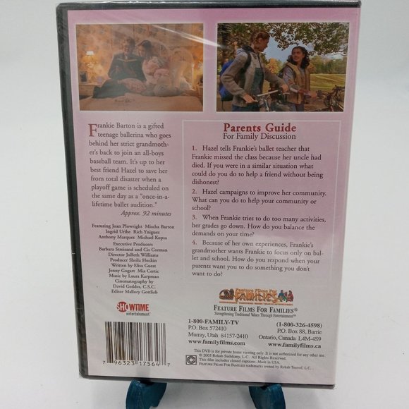 Frankie And Hazel NOS New Sealed DVD Feature Films For Families Movie Night Home - Picture 2 of 4